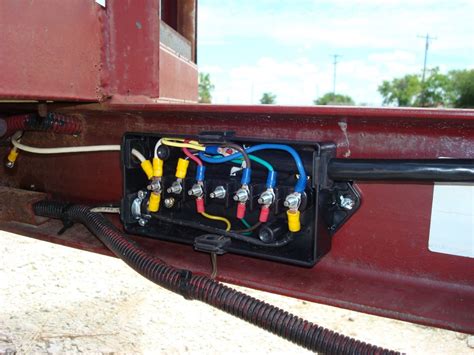 12 volt trailer wiring junction box|trailer wiring junction box napa.